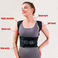 S~Xxxl(20~90Kg) Posture Corrector for WomenãMenï¼Back Brace Posture Correctorï¼ComfyãBreathableãLower Back Pain Reliefã(Black,L-45-60Kg)