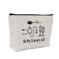 All My Charging shit bag,Fun and versatile bag with charger graphics, teenage boy gift, birthday gifts, travel accessories (Style D)