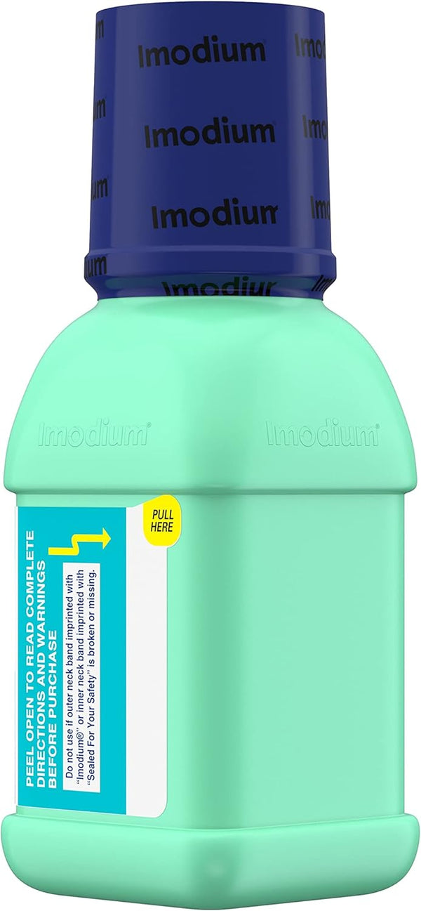 Imodium A-D Liquid Anti-Diarrheal Medicine with Loperamide Hydrochloride to Help Control Symptoms of Diarrhea Due to Acute, Active & Traveler'S