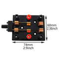 Double Pole Double Throw Electrical Switch, Knife Switch, Electricity Experimental Equipment, Teaching Instrument Used to Disconnect Two