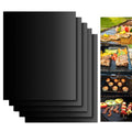 Dailyart Grill Mats for Outdoor Grill, Grill Mats Non Stick Set of 5 BBQ Grill Mat Baking Mats Teflon BBQ Grilling Accessories Reusable,Works on