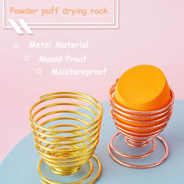 24pcs Makeup Sponge Blender Set - 21 Pcs Latex-Free Vegan Sponges with 3 Pcs Makeup Blender Holder, Beauty Cosmetic Foundation Blending Powder