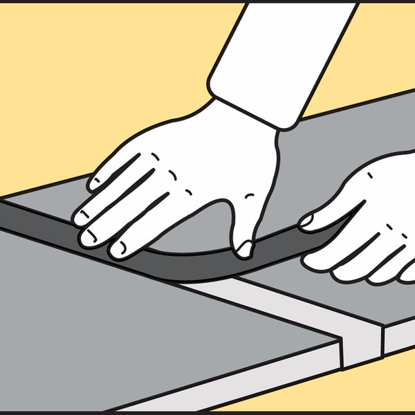 M-D Building Products - Versatile Gray Foam Backer Rod Set 1/2In X 20Ft - Essential Caulk Saver for Sealing Concrete Gaps, Expansion Joints, and