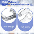 3 Pcs Vial Decapper for 20Mm and 13Mm Flip Vial Cap Stainless Steel Remover Oral Liquid Seal Opener Bottle Openers for Beer Bottle Can Jar