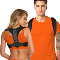 Posture Corrector for Men and Women - Adjustable Upper Back Brace for Clavicle to Support Neck, Back and Shoulder, Black, 25-50 Inch (Pack of 1),