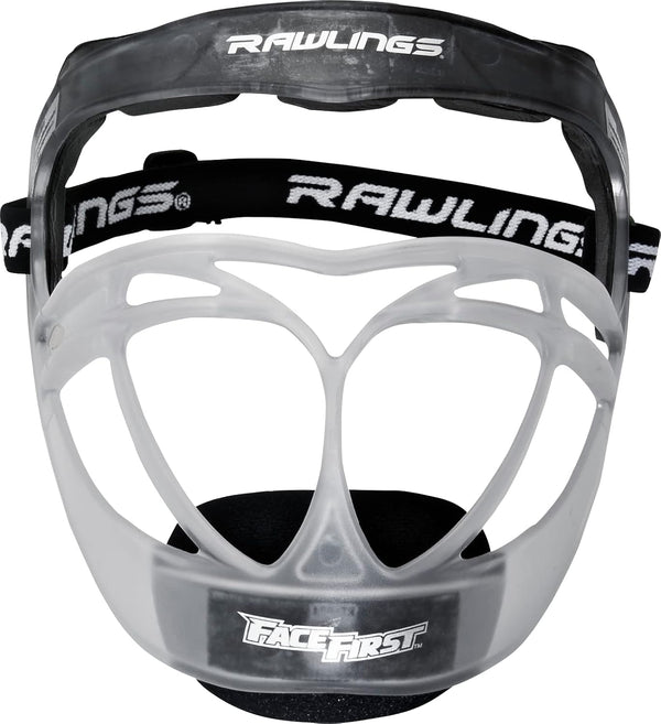 Rawlings | FACE FIRST Fielder'S Mask | Fastpitch Softball | Adjustable One Size Fits Most