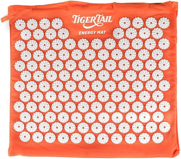 Tiger Tail Acupressure Energy Mat for Neck, Back, Shoulder, and Feet Pain Relief - Release Endorphins, Reduce Stress, Revitalize Energy Levels