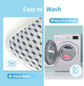 Upgraded Bath Pillows for Tub, Slip Resistant Waterproof Bath Pillows for Tub Neck and Back Support with 2 Strong Suction Cups, Relaxing Spa