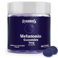 Droppels Melatonin Gummies for Adults – 5mg Sleep Support, Vegan & Plant-Based with Chamomile, Natural Sleep Aid for Falling Asleep Faster &