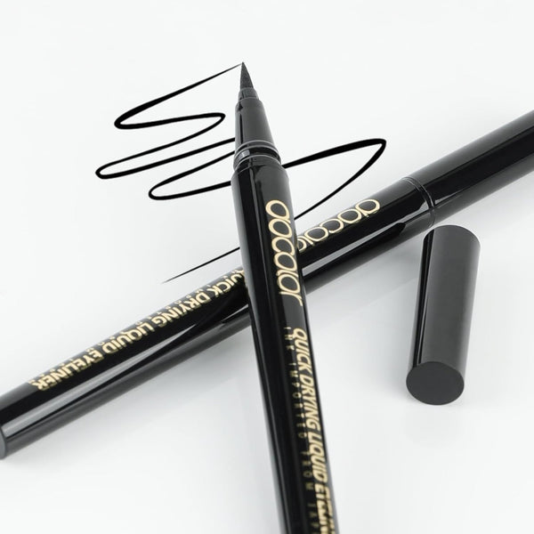 docolor Waterproof Eyeliner Pen Super Slim Precise All Day Black Eyeliner Liquid Professional Makeup Liquid Eye Liner Pencil for Women 1 Count