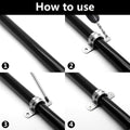 M50 2 Inch Conduit Clamps, Stainless Steel Cable Clamp, 10pcs | U Bracket, Rigid Pipe Strip, Hanger with 2 Holes Fit for 2 inch Pipes OD 10pcs 2 Inch