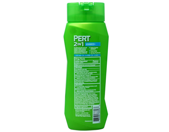 Pert Anti-Dandruff 2 in 1 Shampoo and Conditioner - Advanced Shampoo Conditioner