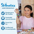 Skillmatics Foam Sticker Art Activity - Animals, Mess-Free Fun for Kids, 800+ 3D Foam Stickers, DIY Felt Craft Kits, Gifts for Boys & Girls Ages