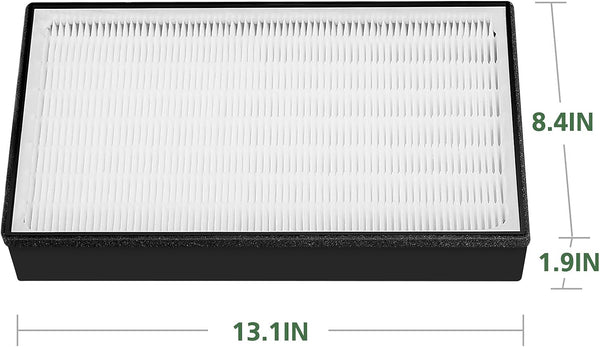 2 Pack A2 Replacement Filter Compatible with 3M Filtrete Room Air Purifier Models FAP-C02-A2, FAP-C03-A2, FAP-T03-A2, Part # 1150101 A2 2 Pack