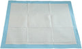 Premium Protection Chucks Disposable Underpads, Super Absorbent Protective Bed Pads for Seniors, Pkg of 10, by Easy Comforts White, Blue