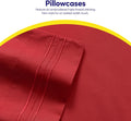 1500 Supreme Collection Bed Sheet Set - Extra Soft, Elastic Corner Straps, Deep Pockets, Wrinkle & Fade Resistant Hypoallergenic Sheets Set,