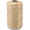 SMART&CASUAL 2mm Natural Jute Twine String Thin for Craft Plant Garden Gift Wrapping Christmas Handmade Art Decoration Packing String Home Art