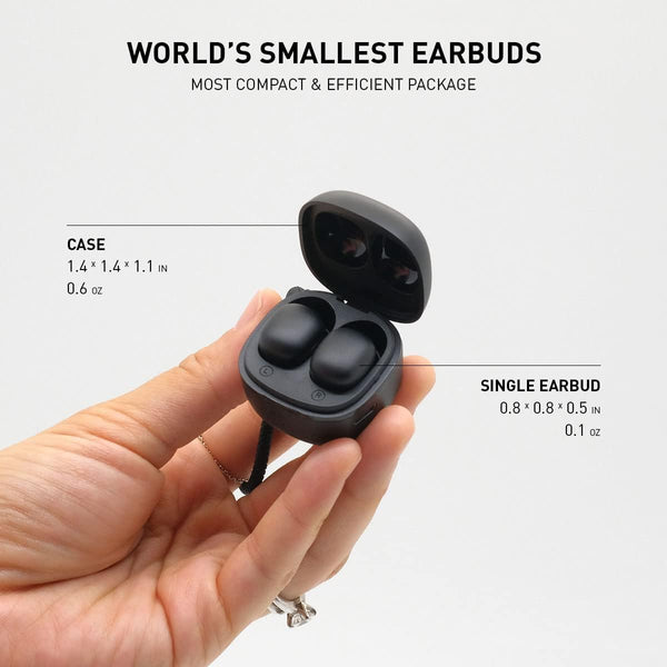 Wireless Earbuds for Small Ears, Compact Ear Buds for Kids & Teens, 2.5G Ultra-Light, Coin-Sized Charging Case, Bluetooth 5.4 Earphones for