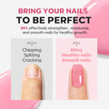 Modelones Nail Strengthener and Growth, Pink Purple Nail Polish Repair A A1 Pink Purple
