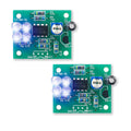 YYSOLDER 2pcs Flashing LED Adjustable Speed Soldering Practice Kit Teenage Engineering Electronic Kits for Adults