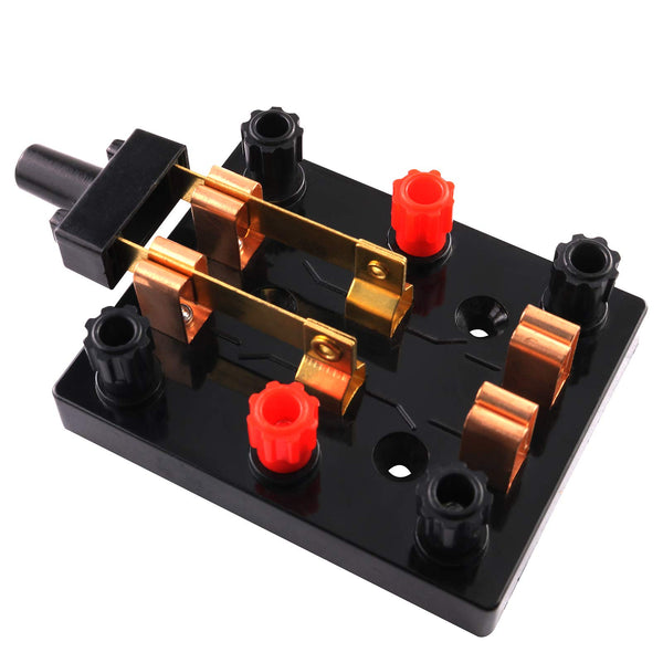 Double Pole Double Throw Electrical Switch, Knife Switch, Electricity Experimental Equipment, Teaching Instrument Used to Disconnect Two