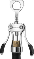 Beneno Wine Opener, Zinc Alloy Premium Wing Corkscrew with Multifunctional Bottles Opener, Sharp Wine Corkscrew with Ergonomic Non-Slip Wing