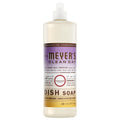 MRS. MEYER'S CLEAN DAY Liquid Dish Soap, Compassion Flower Scent, 16 Ounce Bottle