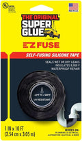 Super Glue The Original 15408 E-Z Fuse Tape, black, 1 inches width x 10 feet length Black 1 Count (Pack of 1)