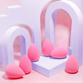 AOA Studio Collection makeup Sponge Set Latex Free and High-definition Set of 6 makeup Wonder blender For Powder Cream and Liquid, Super Soft