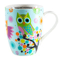 Divinity Boutique Owl Mug - Inspirational Ceramic Coffee Mug with Scripture for Women, Mom, Friends, Owl Lovers that is Colorful and Dishwasher