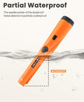 Dmyond Metal Detector Pinpointer - Professional Waterproof Handheld Pin Pointer Wand - High Sensitivity 360° Detection - Search Treasure
