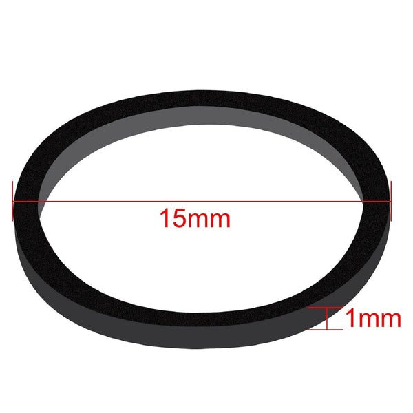 Hicarer 1000 pcs Mini Rubber Hair Bands 1/2 Soft Elastic Bands for Woman Hair Braids Ponytails & Beards Small Dreadlocks, Wedding Hairstyle and