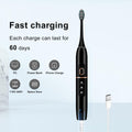 kingheroes Electric Toothbrush Set, Comes with 8 Brush Heads & Travel Case,4 Modes with 2 Minutes Built in Smart Timer, One Charge for 60 Days,