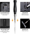 JAKEMY 164 in 1 Precision Screwdriver Set, Laptop Screwdriver Kit, Professional Computer Screwdriver Repair Tools with T5 T6 Torx Screwdriver Bit