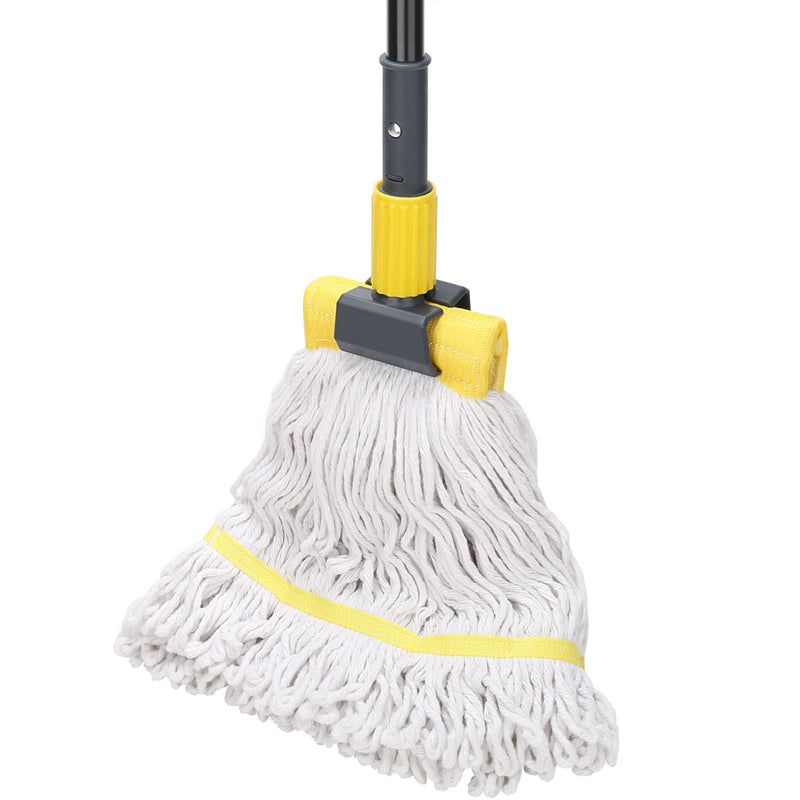 KeFanta Commercial Mop Heavy Duty Industrial Mop,60" String Wet Cotton Mops 1 industrial mop - Yellow