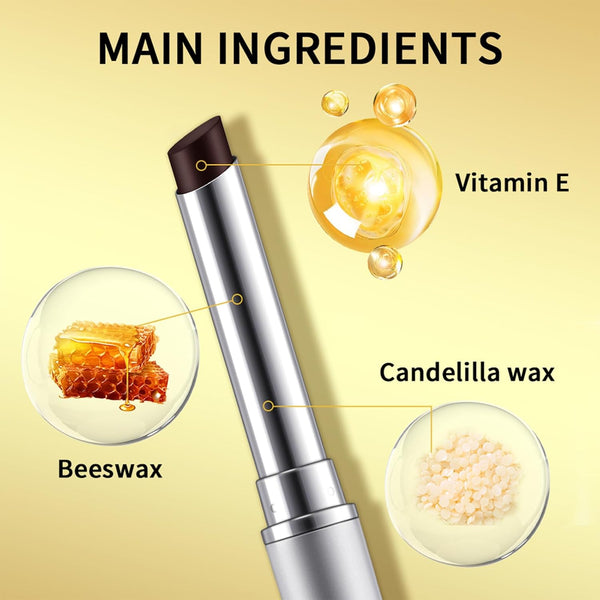 2PCS Honey Lipstick Tinted Lip Balm - Sheer Hydrating Lipstick for All Skin Tones - Moisturizing Lip Color, Nourishing Lip Balm with a Hint of