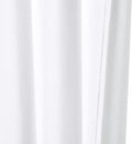 Amazon Basics Room Darkening Blackout Window Curtain with Grommets, Noise Reducing, 100% Blackout, 52 x 96 inches, White, Set of 2 52"W x 96"L