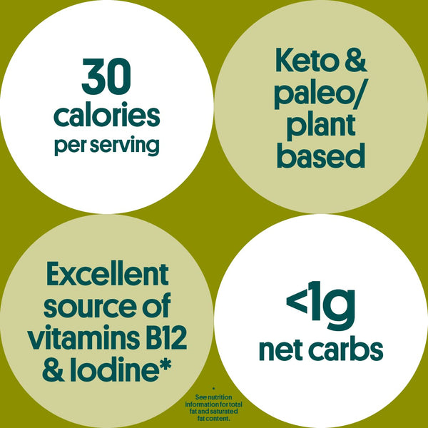 Gimme 20 CT Extra Virgin Olive Oil Organic Seaweed Snacks, 5g, 0.17oz #5 Extra Virgin Olive Oil