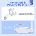 SAVILAND LED U V Light with Magnetic Stand & LCD Screen Portable Nail Lamp Kit Handsfree 2-Timer Modes Portable Mini Nail Dryer Stand for Gel