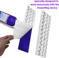 Upgraded Spray Mop Refills Pads for Powermop, Reusable Mop Refill Pads Replacement Head for Power Mop, Microfiber Mopping Pads for Multi-Surface