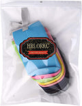 HRLORKC 10 Pack Neoprene Water Bottle Sleeve - 12 oz to 18 oz Insulated Glass Bottle Cozy (Multi-Color)