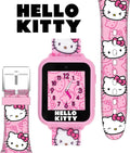 Hello Kitty Kids Smartwatch - Interactive Touchscreen with 10 Watch Faces, Camera, Games, Alarm, Step Tracker & More - Fun Gift for Girls with