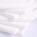 Canvases for Painting, 40x30, 30x20, 20x15, 8 Set Stretched White Canvas with Petal Paint Tray Palettes & Tape, Artist Canvases Frame Board