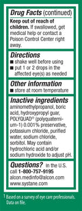 Systane Ultra Lubricant Dry Eye Drops, 0.14 Fl Oz 0.14 Fl Oz (Pack of 1)