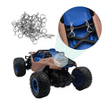 180pcs Universal RC Body Clips Car Clips Steel R Clips Stainless Steel for All 1/8 1/10 1/12 Scale Traxxas Redcat HPI Himoto HSP Exceed RC Car
