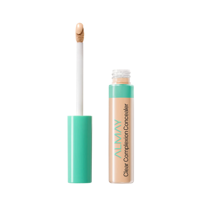 Almay Clear Complexion Acne & Blemish Spot Treatment Concealer Makeup with Salicylic Acid- Lightweight, Full Coverage, H
