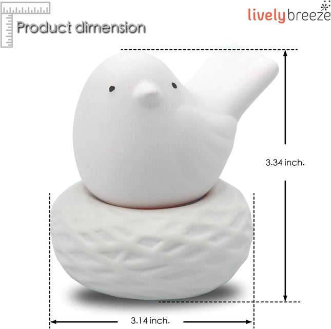 Little Bird Nest, Non-Electric Ceramic Diffusers for Essential Oils and Aromathe