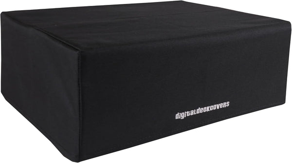 TECHNICS Turntable Dust Cover for SL-1200/SL-1210 & Pioneer PLX-1000 | Record Player Protector, Water Resistant, Antistatic, Black Premium Fabric,