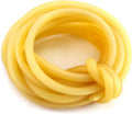QWORK 10FT 1/4" OD 3/16" ID Natural Latex Rubber Tubing Surgical Tube for Home, Hospital, Laboratory