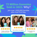 FIRST DAY Vitamins for Teens - Teen Multi Vitamins for Girls & Boys 12-17, Organic Fruit & Veggie Blend - 12 Key Nutrients: Vitamins A, B1, B2,